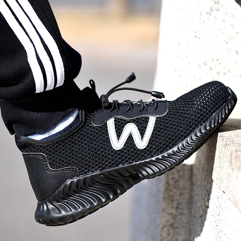 Рабочая обувь мужская защитная проколов кроссовки мужские безопасности Сталь