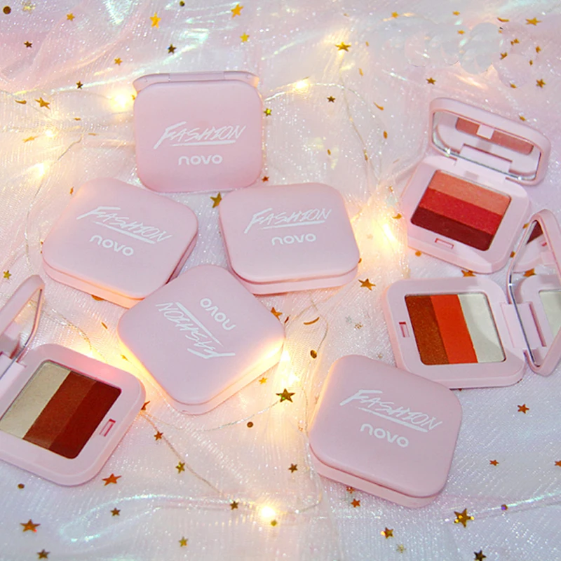 Палитра теней для век с градиентом 3 цвета| |