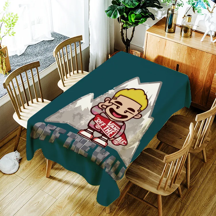 

Printing can choose picture Washable decorative household waterproof tablecloth