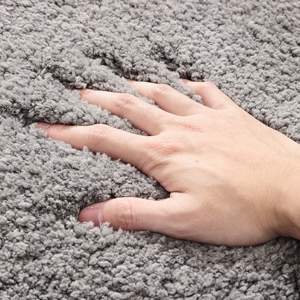 

Non-slip Bathroom Carpet Soft And Absorbent Rug Superfine Fiber Plush Suitable For Bathroom And Kitchen Rug Home Decoration
