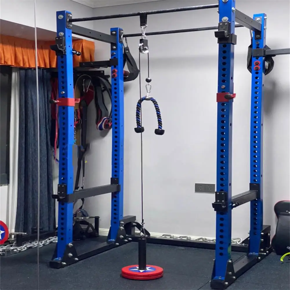 

Aluminium Alloy DIY Pulley Cable Machine Attachment System Arm Biceps Triceps Training Workout Fitnes Equipment Home Gym