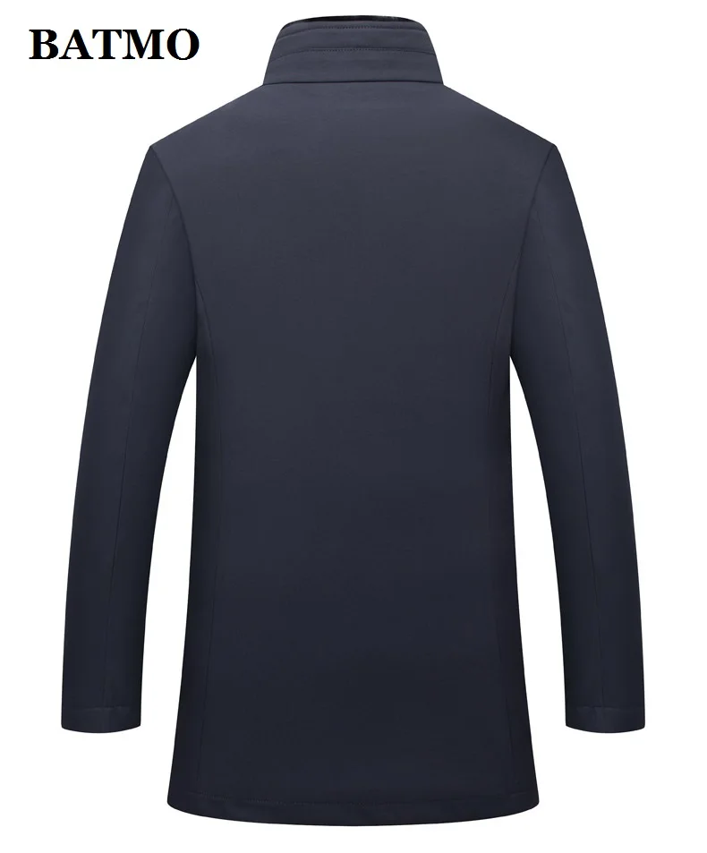 BATMO 2021 new arrival winter rabbit fur collar 90% white duck down jackets men plus-size M-4XL 8907 | Мужская одежда