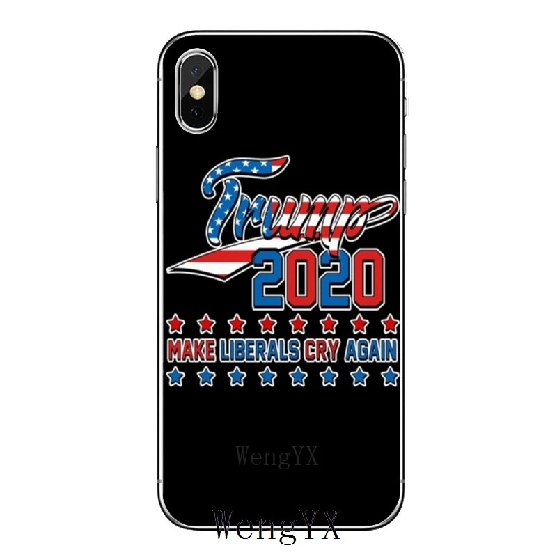 Чехол для iPhone 11 pro XR X XS Max 8 7 6s plus SE 5s 5c iPod Touch 5 6 форма корпуса Президент Трамп 2020 |
