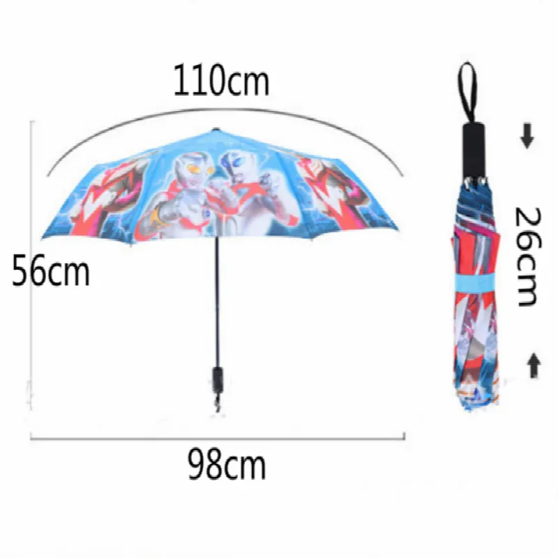 Новинка детский зонтик трансформер Человек паук Альтман Мстители