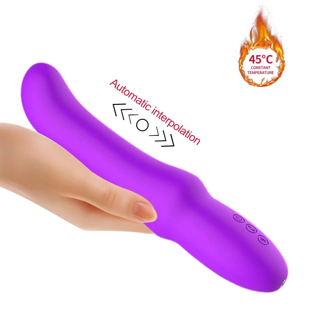 10 режимов настоящий фаллоимитатор вибратор для женщин мягкая волшебная палочка