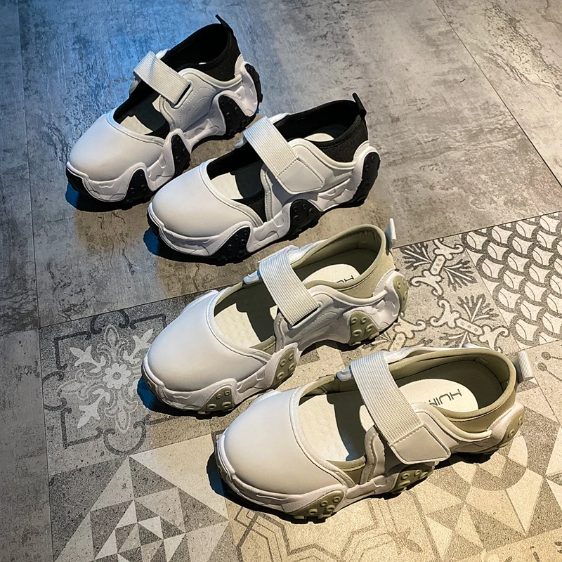 

DLEK Women Designer Sneakers Hook Loop 2021 New Fashion Sports Style Teenagers Shoes Canvas Casual Shallow Female Sneaker