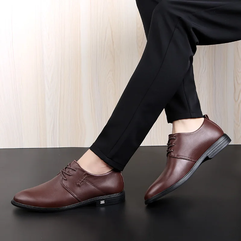 

Handmade Leather Shoes Men Men Casual Flat Shoes Black Leather Sneakers Formal Summer For Oxford Fashion Zapatos Cuero Hombre
