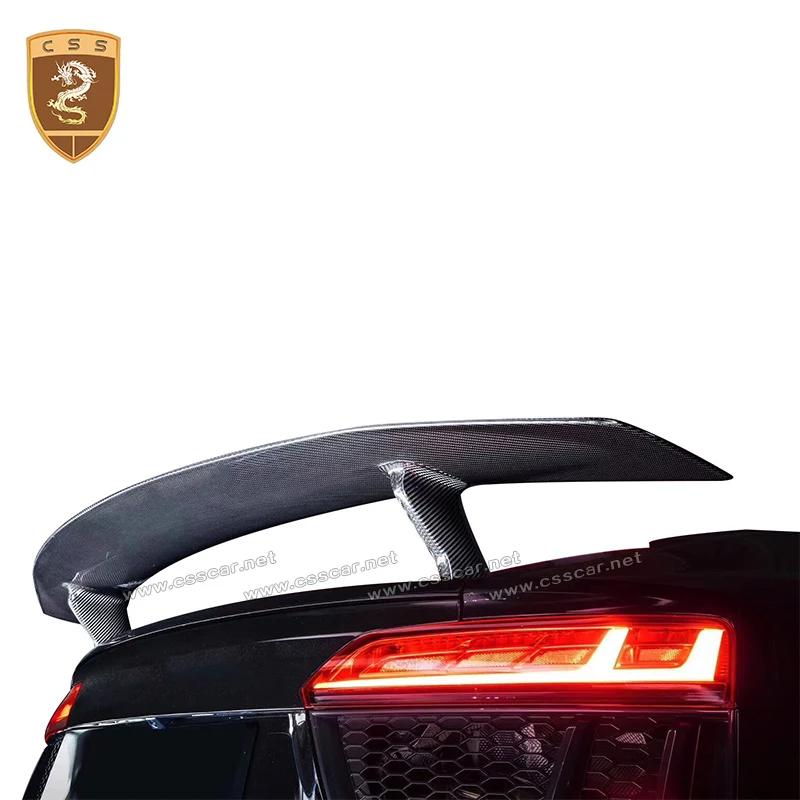 Новый автомобиль углеродного волокна задний багажник загрузки спойлер крыло для