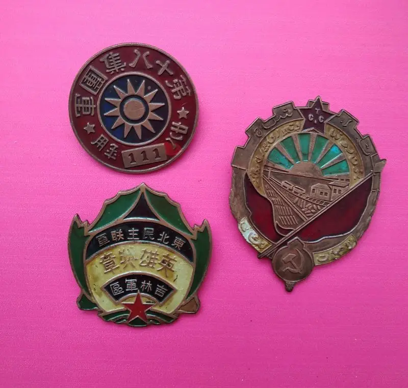 Медаль в винтажном китайском стиле времен освободительной войны медаль солдата