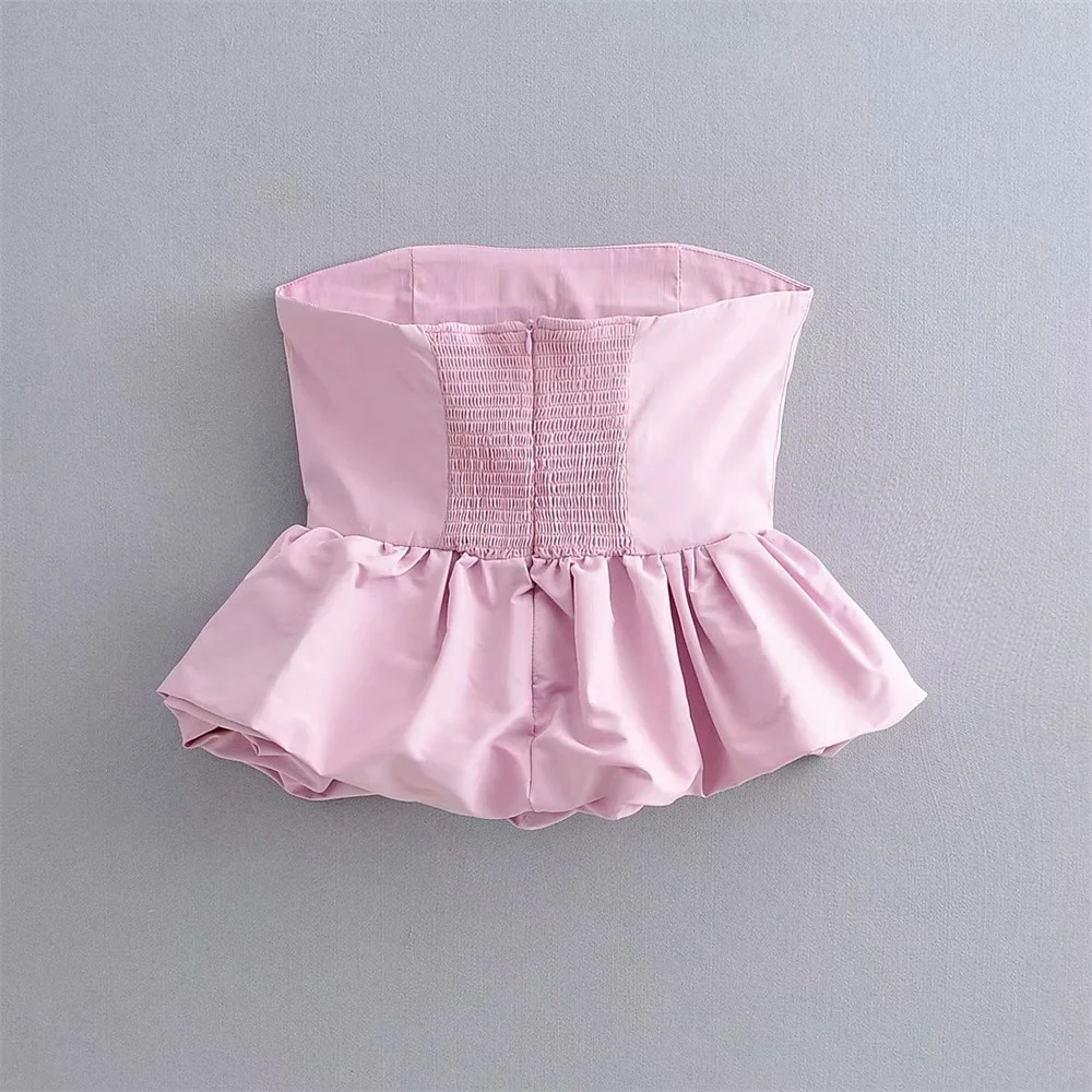 Женский пикантный топ с открытыми плечами модный Свободный Топ оборками и