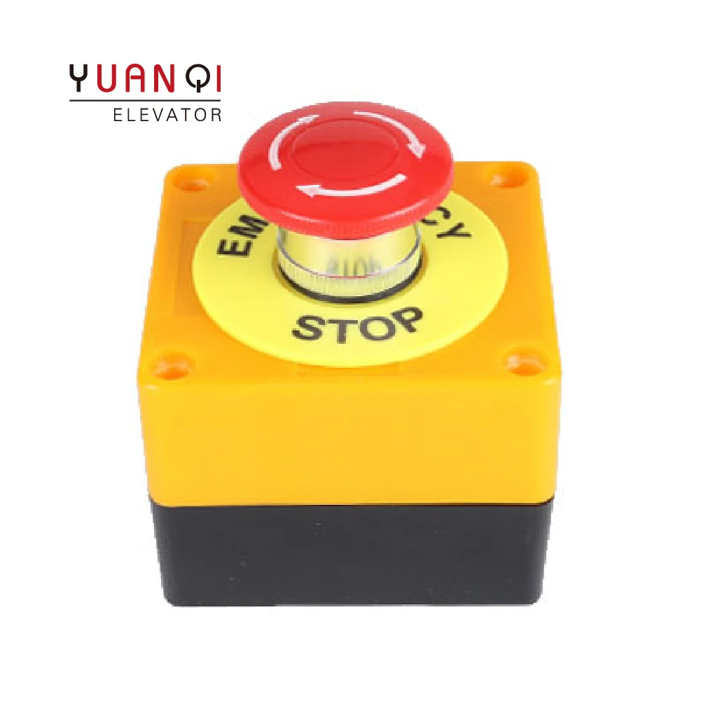 

Elevator Emergency Stop Button Switch Lift Spare Parts Control Box