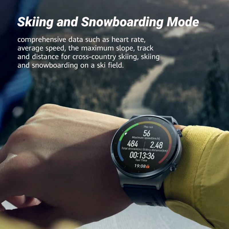In stock Global Version HUAWEI Watch GT 2 pro SmartWatch 14 days Battery Life GPS Wireless Charging Kirin A1 GT2 Pro CODE:EOSSA |