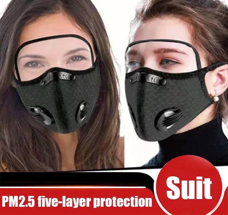 

1+10+10 Vip Black Adult Face-mask Dropshipping Training Fitness Bicycle Mask For Men Sport Accessories Maske Decoration