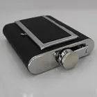 Чехол для сигареты в виде фляги из нержавеющей стали в европейском и американском стиле, двухцелевая креативная бутылка с воронкой для дома, улицы, спорта