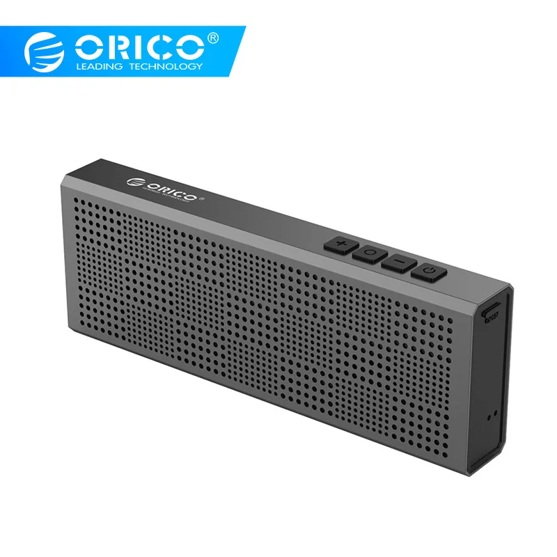 ORICO BS2 алюминиевый беспроводной Bluetooth динамик портативный громкий динамик звуковая система стерео музыка объемный открытый динамик