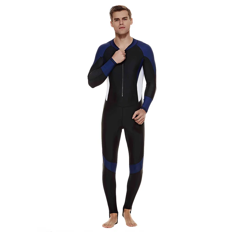 

Shabart Men's Thin One-piece Wetsuit 2021New Swimsuit Sunscreen Suit Jellyfish Suit Male Snorkeling Surfing Clothing Diving Suit