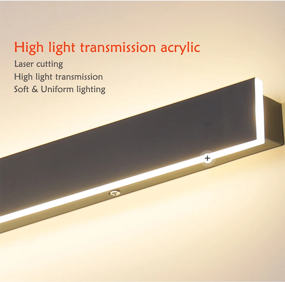 

LED Outdoor Wall Light Long Wall Light Modern Waterproof IP65 Porch Garden Wall Lamp & Indoor Bedroom Bedside Decoration Lightin
