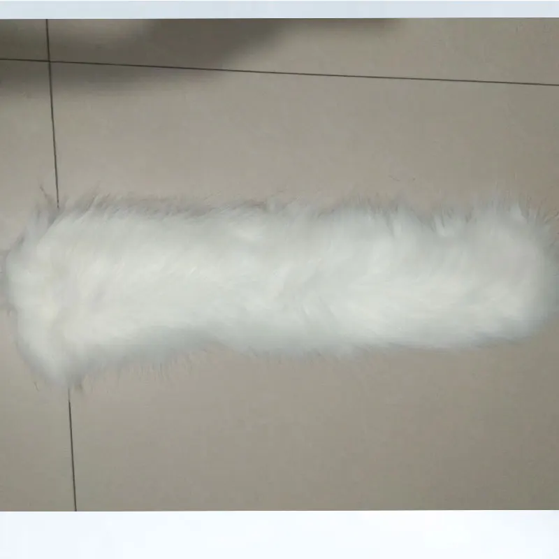 White fur Зимние джинсовые куртки с меховым воротником плюс бархатная теплая парка верхняя одежда женское кашемировое хлопковое пальто Модная Джинсовая куртка для девочек LJ162 - Цвет: White fur
