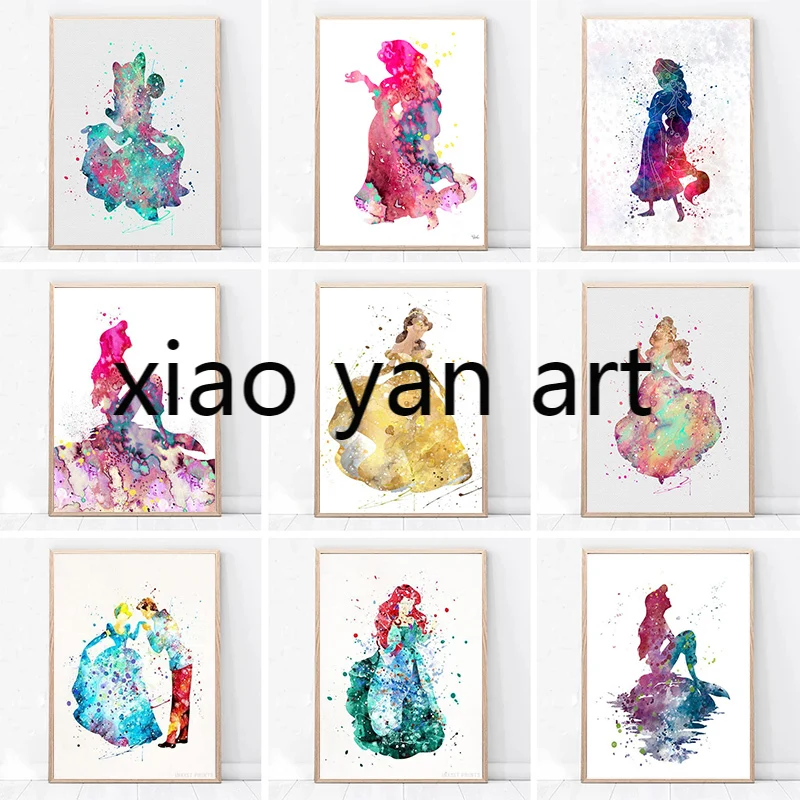 

5D «сделай сам», принцесса, маленькая Русалочка, мультан, полная Алмазная вышивка, алмазная живопись, Алмазная мозаика, вышивка крестиком, бр...