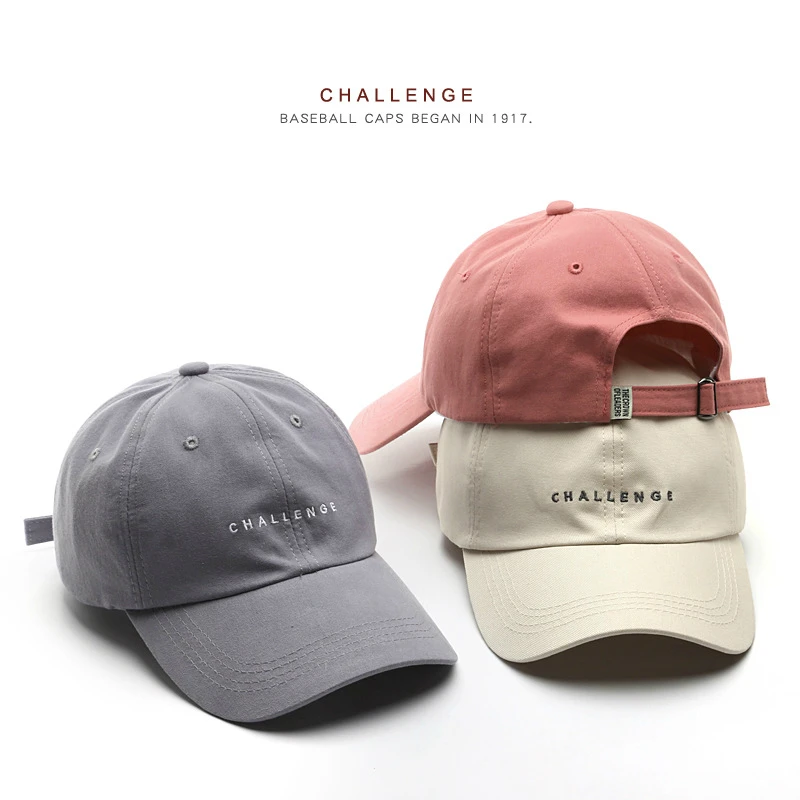 

SLECKTON 2021 New Baseball Cap for Women and Men Summer Fashion Visors Cap Boys Girls Casual Snapback Hat CHALLENGE Hip Hop Hats