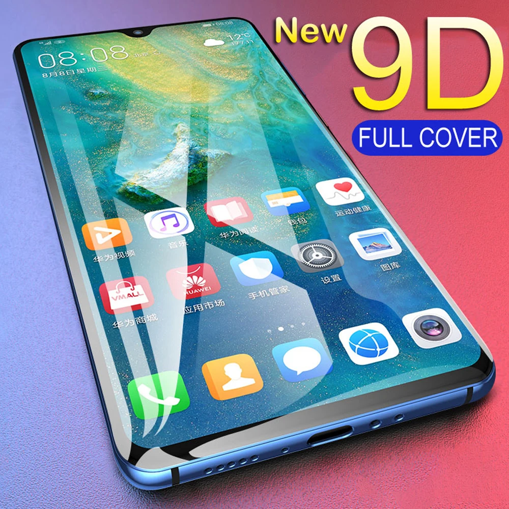 

full cover tempered glass for huawei mate 30 pro 20x 20 10 lite protective film phone screen protector on the glass smartphone