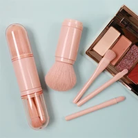 foundation brushes portable 4 in 1 for business trips face makeup brushes makeup tools makeup brush set makeup kit