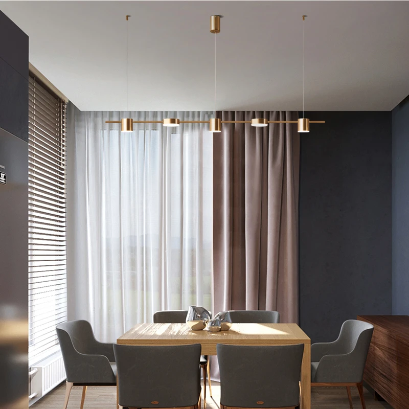 Современная Минималистичная Люстра для гостиной скандинавские светодиодные