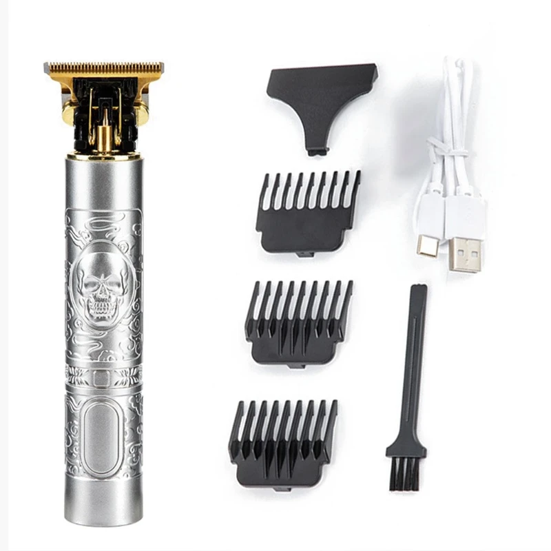 Триммер для бороды машинки стрижки волос мужчин беспроводной Перезаряжаемый