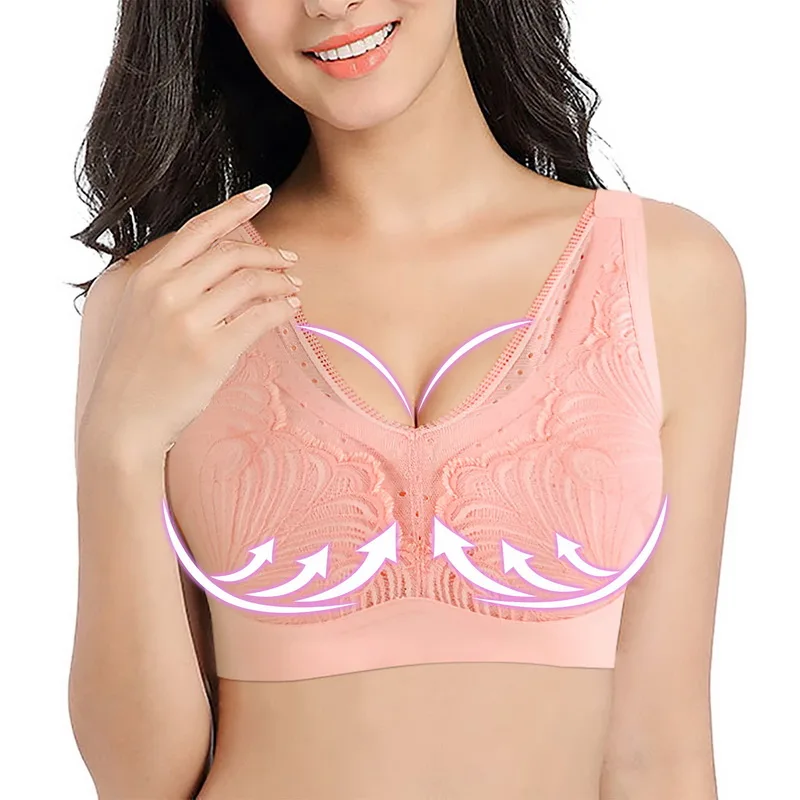 

Seamless Bra Wire Free Brassiere Top Summer Thin Vintage Women's Underwear Sexy Intimates Womens Lingerie Underwear & Sleepwears