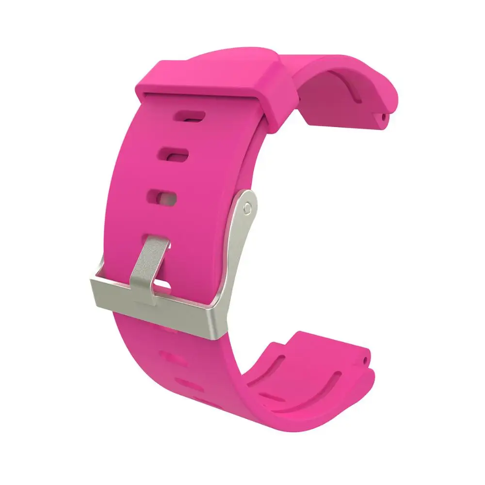 Ремешок силиконовый для спортивных часов Garmin Forerunner 225 резиновый браслет GPS бега С