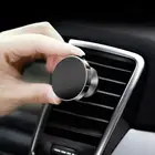 Круглый Магнитный держатель для телефона в автомобиль, магнитный держатель для мобильного телефона, автомобильный магнитный держатель для телефона для iPhone 12 Pro Max Samsung