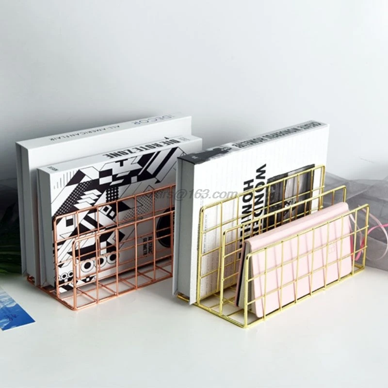 Сетка 3 отсека книжная полка журнал файл Органайзер держатель Вешалка из