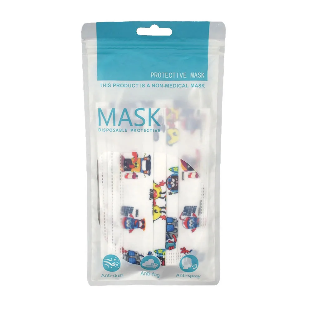 Рисунок 3 - одноразовые маски-кубики Рубика