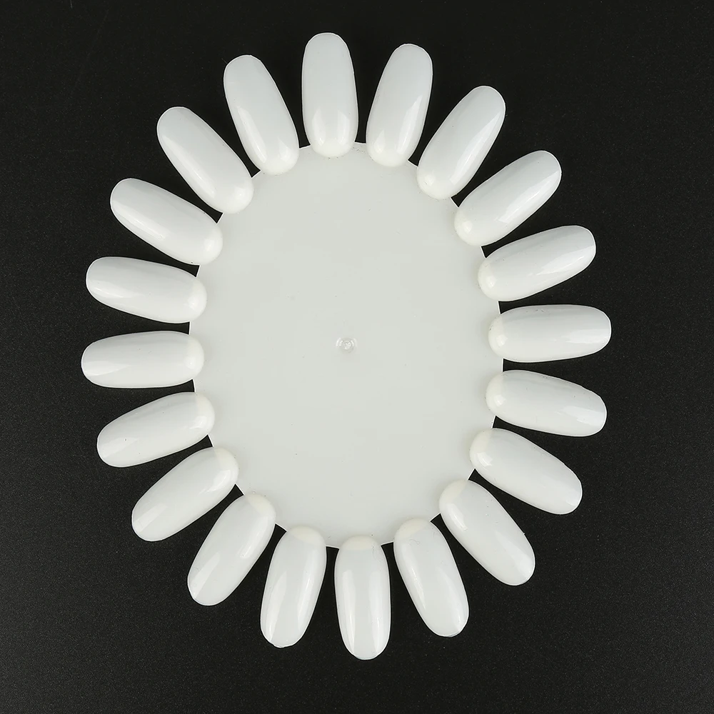 1 шт. новая форма для ногтей акриловая Форма ложный наконечник круглая колес DIY