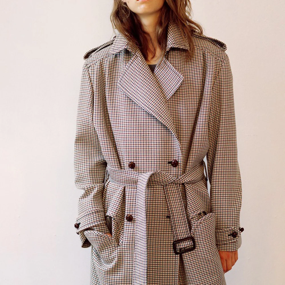 2019 осеннее и зимнее шерстяное пальто Женская Длинная Верхняя одежда|Женские