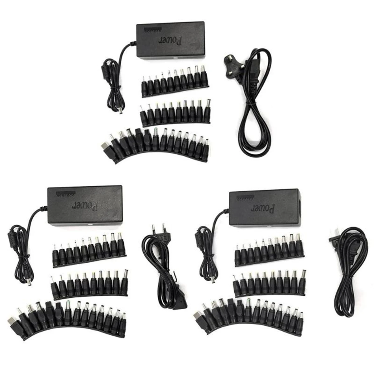 Универсальное зарядное устройство переменного тока 12 24 В 96 Вт адаптер питания 34