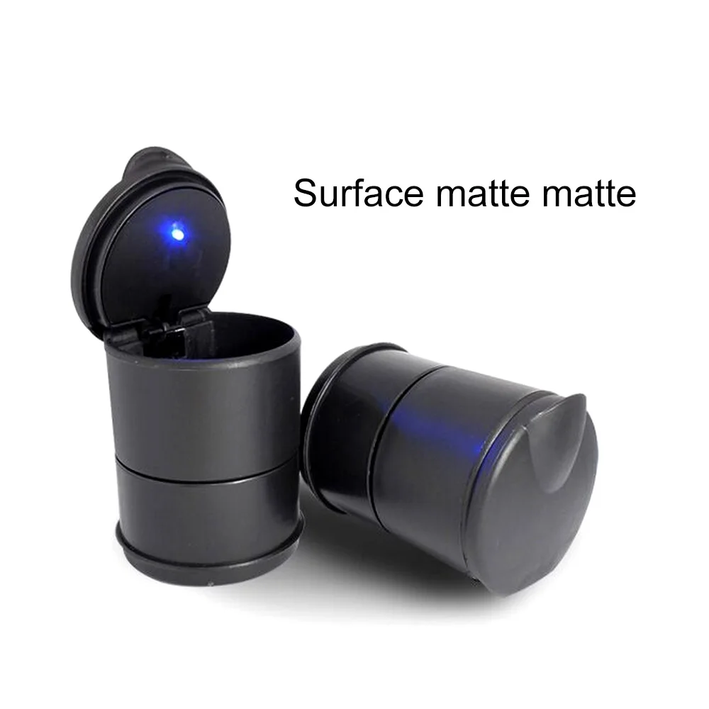 Автомобильная пепельница со светодиодный Ной подсветкой портативная мусорная