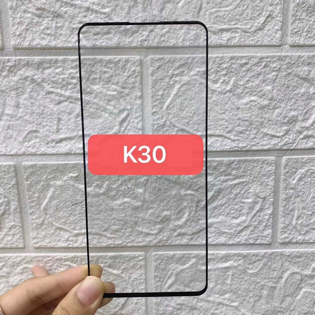 

10Pcs Full Glue Full Cover Tempered Glass For Xiaomi Redmi K30 Screen Protector Film For redmi K30 5G Protective Glass 9H 2.5D