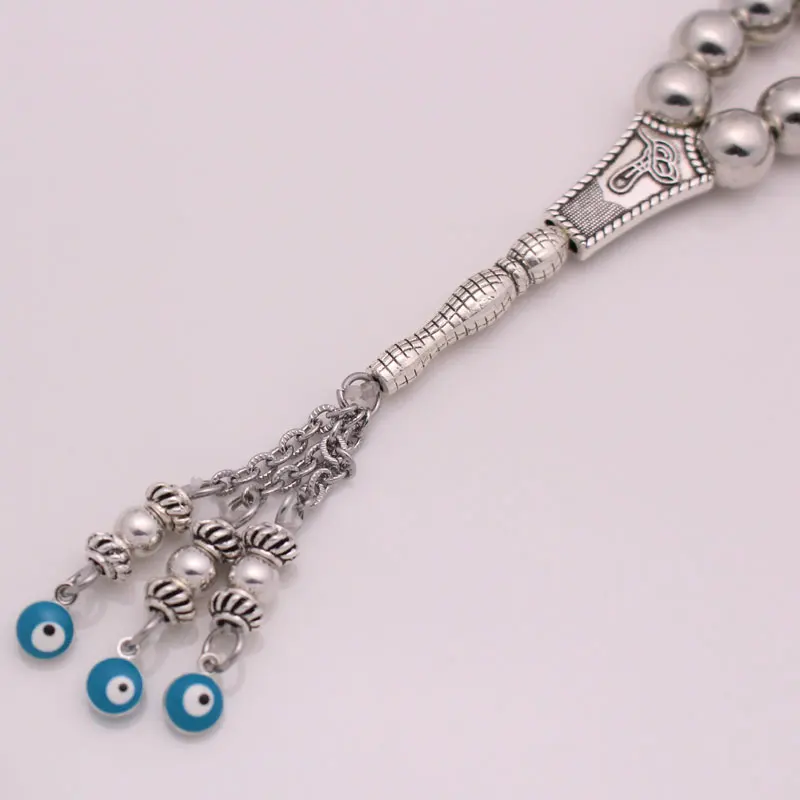 Нержавеющая сталь оттоманскотурецкого молитва 33 синий Бусы tasbih браслеты мусульманский тасбих четки оптом по низкой цене (art.: 3920b37278fb6) - 3920b37278fb6