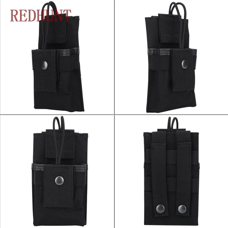 

1000D Tactical Radio Case Military Walkie Talkie Wasit Bag Potarble Interphone Holster Magazine Pouch for Hunting Camping