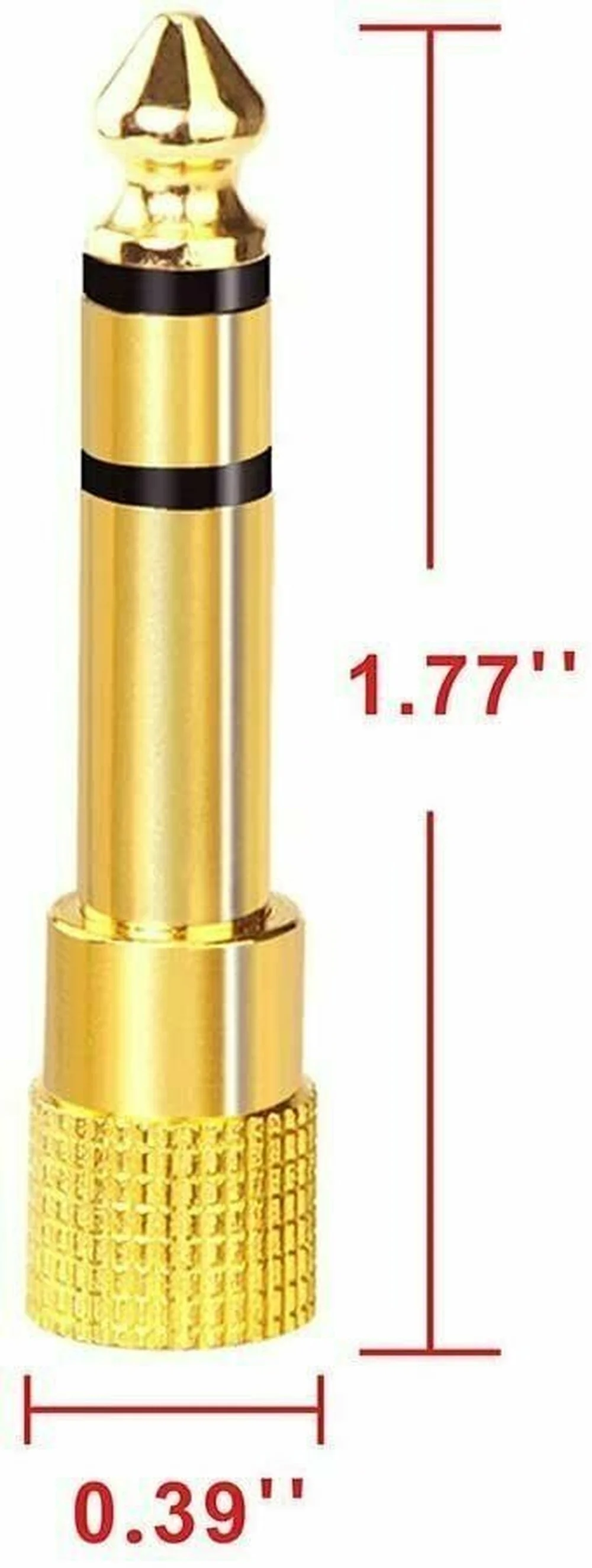 6.3mm 1/4&quot Male plug to 3.5mm 1/8&quot Female Jack Stereo Headphone Audio Adapter | Компьютеры и офис