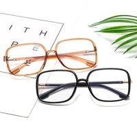 optical transparent women glasses frame large size ultralight tr90 plastic eyewear men big myopia spectacles frames square fram