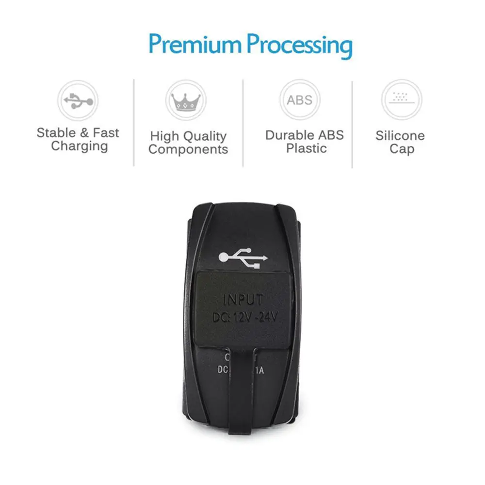 Автомобильное зарядное устройство с двумя USB портами 3 1 А 12 В/24 В|car power socket|socket car