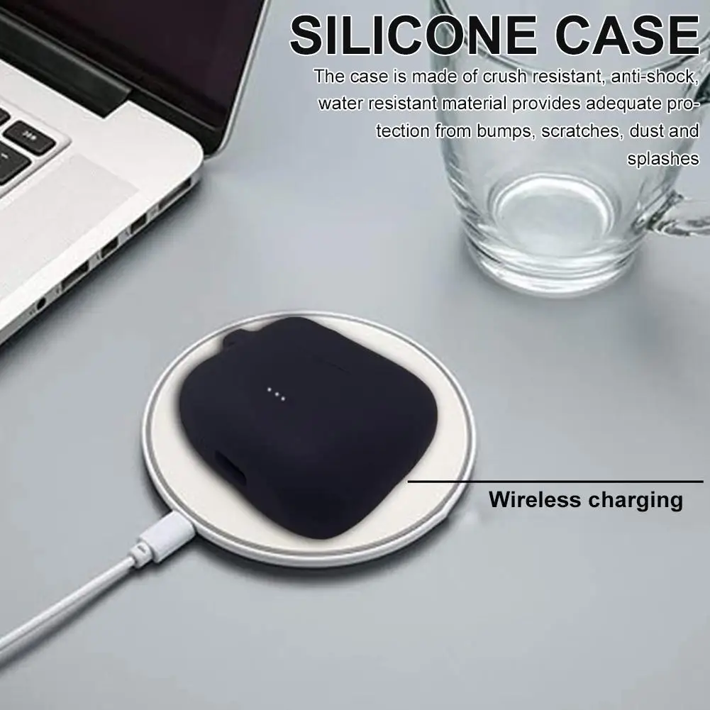 Силиконовый чехол с защитой от пыли и царапин портативный беспроводной защитный