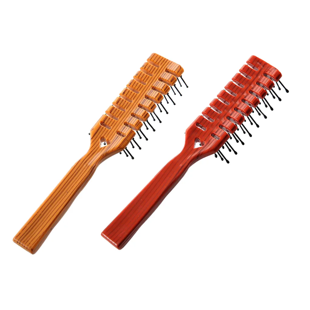 

Men's Oily Hair Styling Brush Anti-static Blow Drying Vent Hairbrush