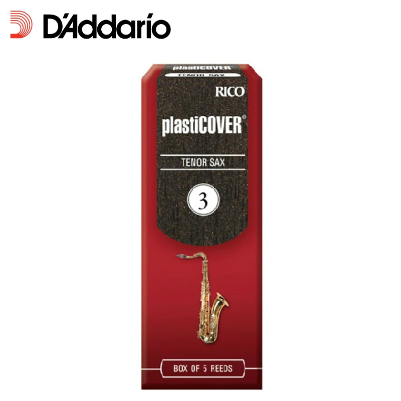

Rico by D'addario Plasticover Tenor Saxophone Sax Reeds, Strength 2.0/2.5/3.0/3.5, Single Piece or 5-set Available