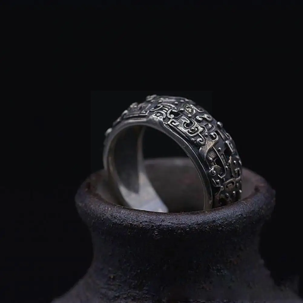 

Divine Beast Gourmet Ring Vintage Ring For Women Men Punk Finger Party Hop Club Retro Ring Hip Biker Night J9S3