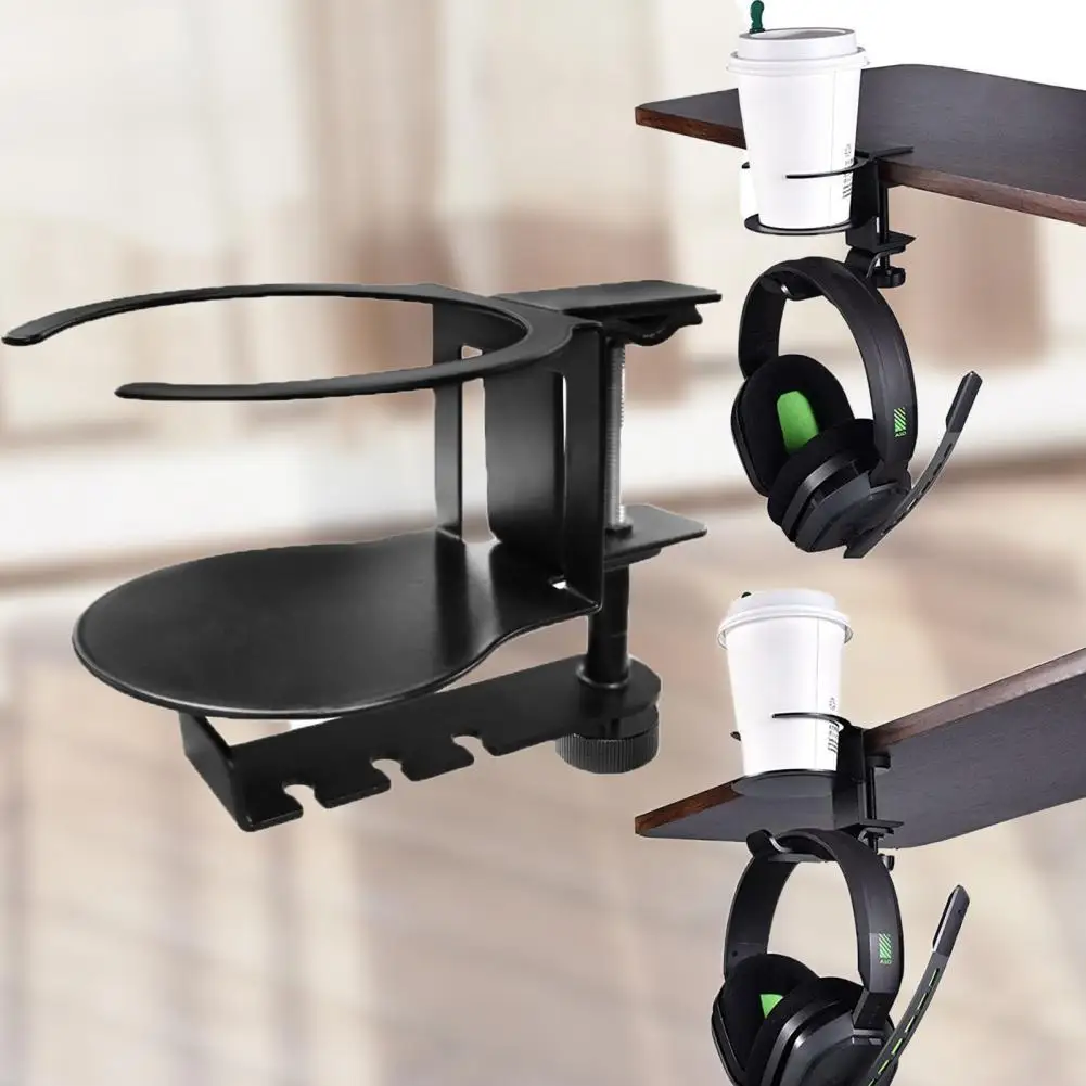 

Easy Installation Universal Stretchable Steady Multi-purpose Water Bottle Mount Headphone Mount for Home