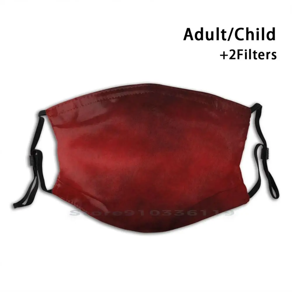 

Red Velvet Print Reusable Mask Pm2.5 Filter Face Mask Kids Red Velvet