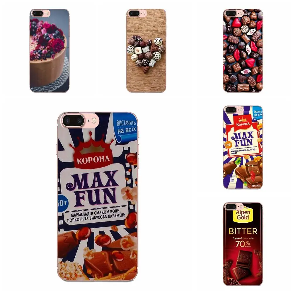 С изображением шоколада wonka барная столешница ТПУ чехол с принтом для Huawei Honor 4C 5A 5C